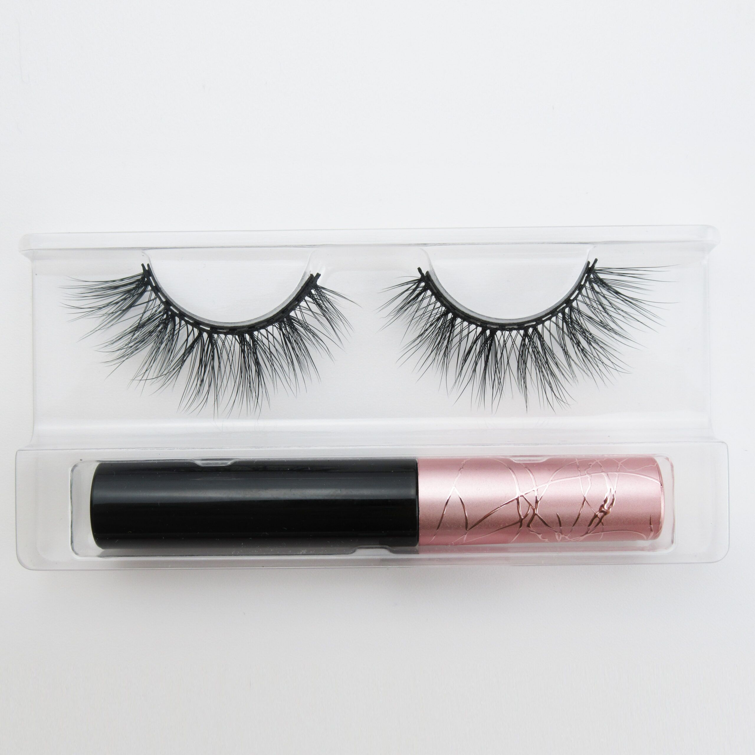 DF09 top seller magnetic lashes with 12 small magnets(4)
