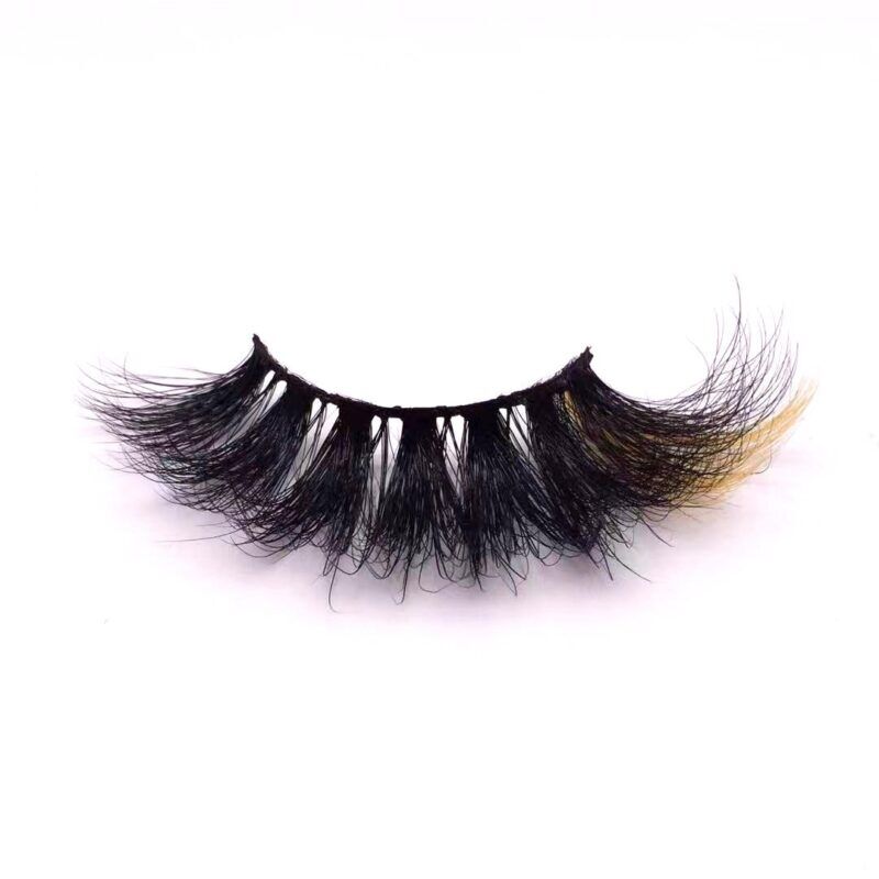 25C17 Customized wholesale colored mink lashes (2) 25mm mink lashes, colored lashes, colored mink lashes, colorful mink lashes, mink lashes, party lashes,25mm mink lash, colored lash, colored mink lash, colorful mink lash, mink lash, party lash
